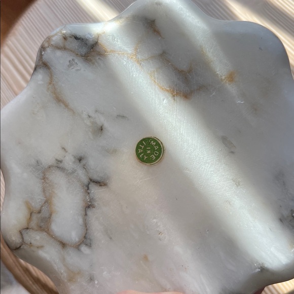 Italian Marble Trinket Dish - Picture 2 of 4